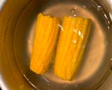 A picture of step 1 of Grilled sweet corn with coconut crumbs.