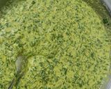 A picture of step 2 of Spinach Chilla(Palak).