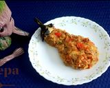 A picture of step 8 of Baingan bharta.