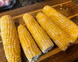 A picture of step 1 of Elote Recién Casado.