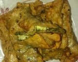 A picture of step 4 of Paneer papad rolls.