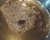 A picture of step 1 of Rajma Pulaw.