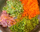 A picture of step 1 of Broccoli Fritters.