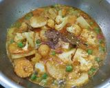 ராஜஸ்தானி ஸ்டைல் வெஜிடபிள் பிரியாணி (Veg Biryani Recipe in Tamil) ரெசிபி ஸ்டேப் 11 புகைப்படம்
