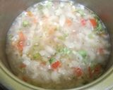 Foto langkah ke 5 dari resep Soup Telur Macaroni (MPASI 1+).