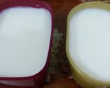 Foto langkah ke 2 dari resep Milky Cheese Mousse Ice Cream Homemade.