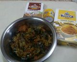 A picture of step 5 of Baingan Masala.