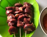 A picture of step 2 of Grilled kidneys.