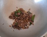 A picture of step 4 of Banana Flower Raita.
