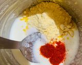 A picture of step 2 of Cluster bean kadhi (Ganvaar phalee kadhi).