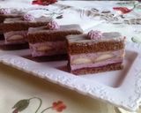 Fahéjas szelet fekete ribizlisbor krémmel recept fázis 3 fotója