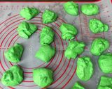 Foto langkah ke 3 dari resep Roti Sisir Pandan ❤️✨.