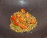 A picture of step 4 of Jhinge Aloo Posto.