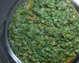 A picture of step 4 of Pumpkin leaves #Authormarathon #Mum'srecipe.