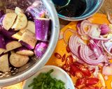 Gambar langkah 1 resipi 👩‍🍳Terung Goreng Kicap.