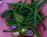 Foto langkah ke 1 dari resep Sambal Ijo alam sunda.