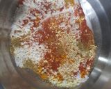 A picture of step 1 of Dal dhokli.