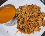 A picture of step 5 of Vegetable pulao.