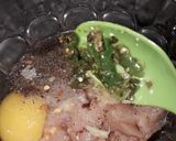 A picture of step 8 of Chicken manchurian spaghetti.