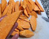 Foto del paso 1 de la receta: Boniato en la plancheta