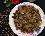 A picture of step 3 of Brown (Chana Chaat).