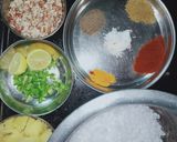 A picture of step 1 of Sabudana Khichdi.