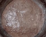 Foto langkah ke 6 dari resep Mix Seeds Double Chocolate Sourdough Bread (Kabuki Gold).