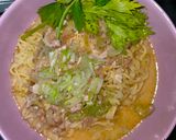 Foto langkah ke 8 dari resep Ind*mié carbonara ✨🧅🌶️.