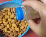 A picture of step 2 of Roasted Almonds.