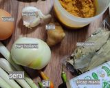 Gambar langkah 1 resipi Ayam Masak Bali.
