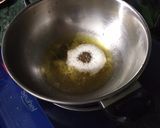 A picture of step 1 of Aam Ada Corn Rice.