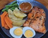 Foto langkah ke 4 dari resep Salmon Steak.