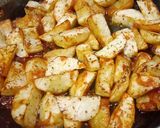 Foto do passo 7 de Peito de Perú com Batatas Assadas