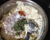 A picture of step 1 of White rava dhokla.