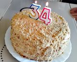 Pas rețetă Tort Medovik 14 fotografie