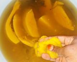 A picture of step 6 of Mango juice.