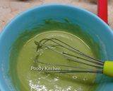 Foto langkah ke 4 dari resep Matcha Financier with Strawberry Cream Cheese.