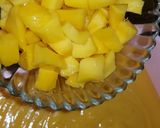 A picture of step 6 of Mango ice cream.