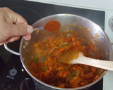 Foto del paso 3 de la receta: Alubias pintas con compango rico rico de la Brigada Espartana