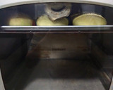 Foto langkah ke 10 dari resep Roti Bun Burger Homemade Vegan (Tanpa Telur dan Susu).