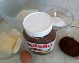 A picture of step 1 of Cocoa Cookies Filled with Nutella (No Baking Powder).