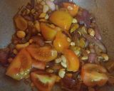 A picture of step 3 of Jackfruit kofta curry.