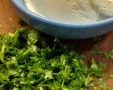 Foto del paso 1 de la receta: Dip de cilantro