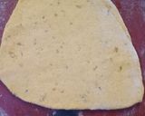 A picture of step 3 of Leftover Moong dal Paratha.