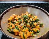 A picture of step 8 of MOOLI ALOO SABZI...