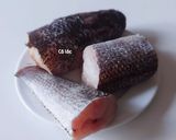 Hình bước làm 1 của món Cá LÓC xào rau cần nước