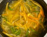 A picture of step 2 of Candied Citrus and Ginger.
