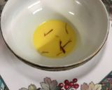 A picture of step 1 of Kesar Mawa Peda.