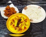 A picture of step 6 of Kadhi pakora recipe.