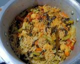 A picture of step 4 of Vegetable Biryani.